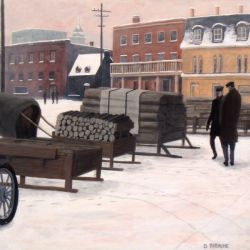 The Wood Market Ottawa 1920